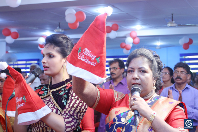 Grace Ministry celebrated the festival of Christmas 2018 with pomp and grandeur on Friday, December 14, 2018, at it's Prayer Center in Balmatta, Mangalore.